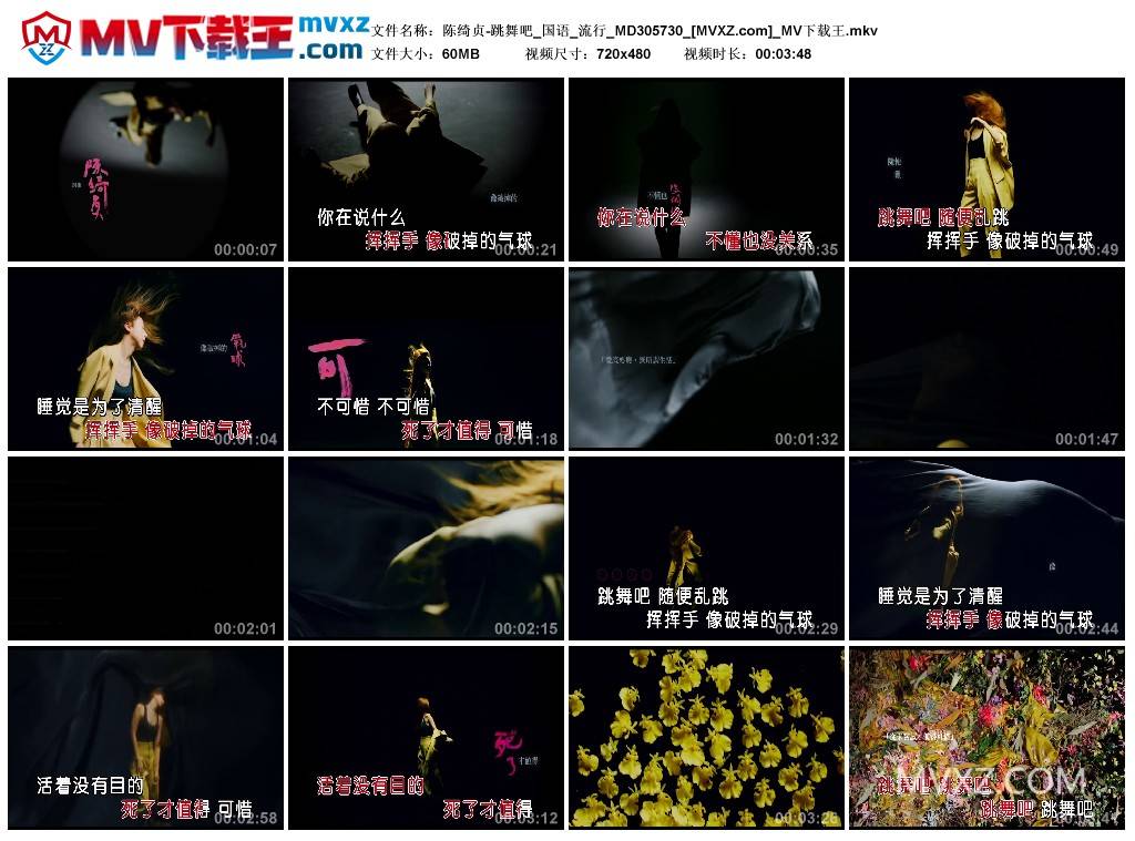 陈绮贞-跳舞吧_国语_流行_MD305730